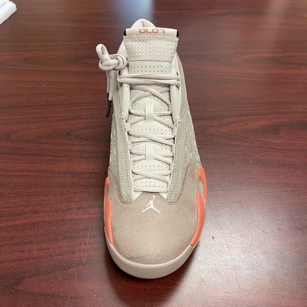 Nike Air Jordan XIV 14 X CLOT “Terra Blush” SZ 13 - Picture 4 of 6
